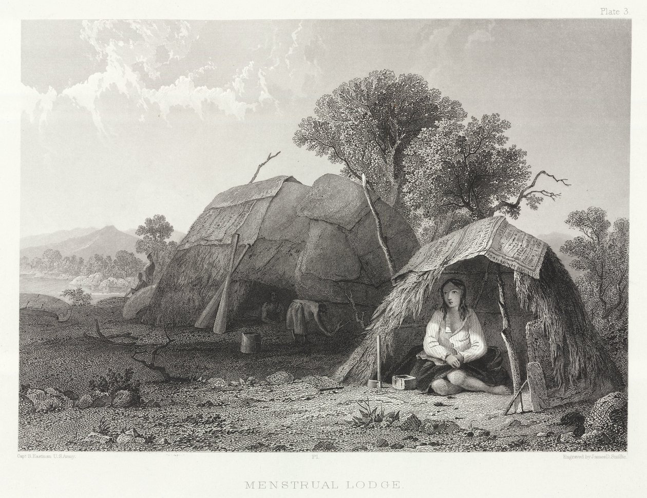 Cabaña menstrual, América del Norte de John Pardon