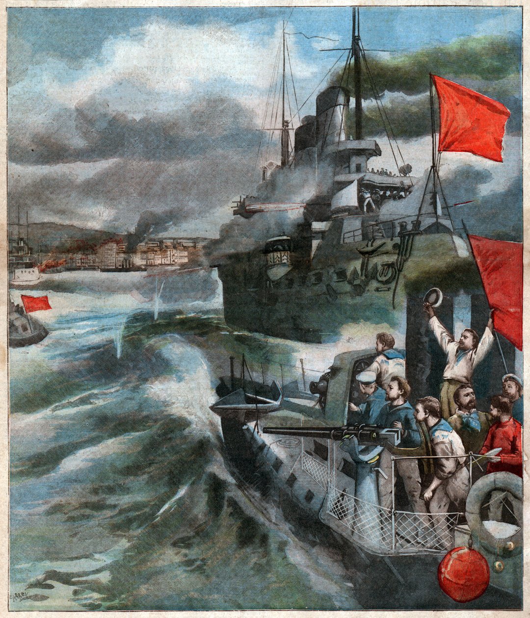 Motín del Otchakov de John Pardon