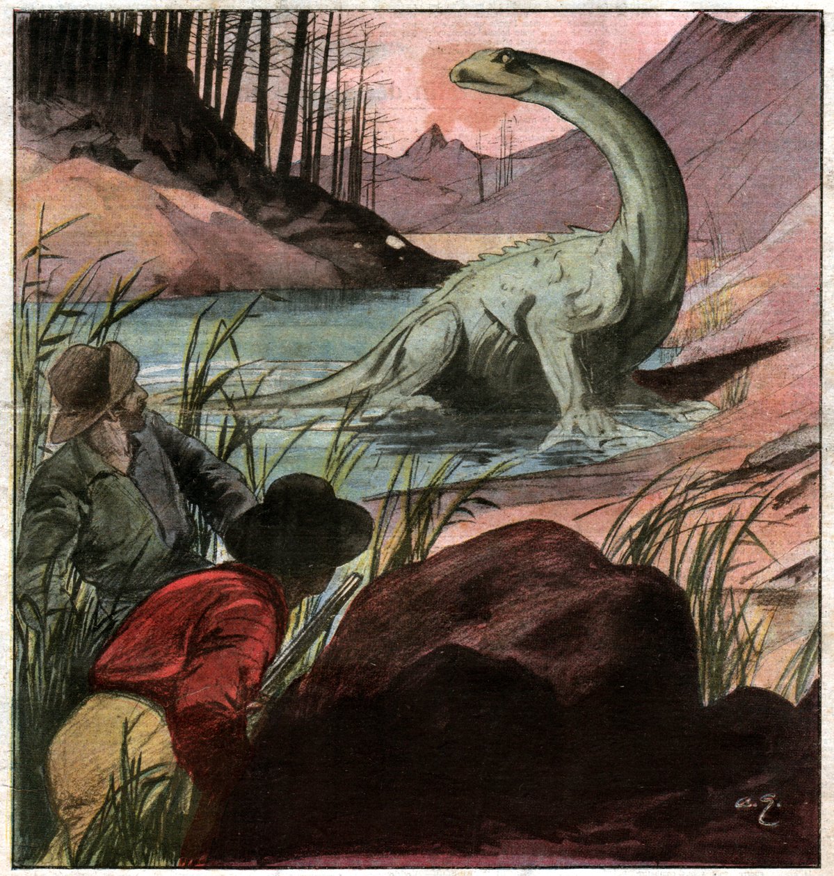 Plesiosaurio de John Pardon