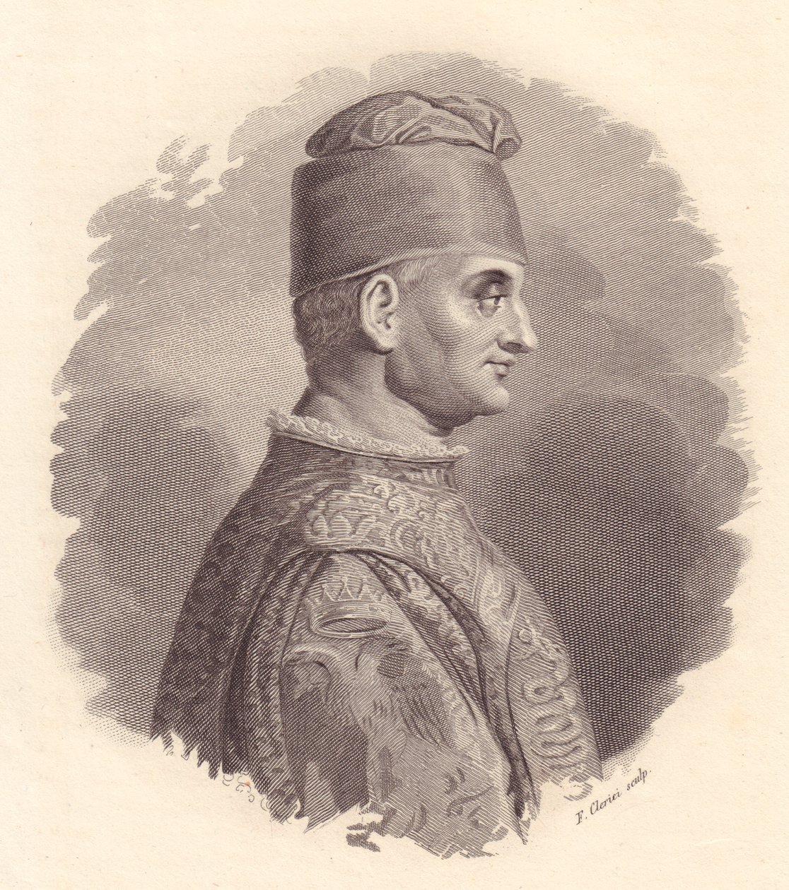 Retrato del Duque de Milán, Filippo Maria Visconti (1392-1447) de William Walcutt