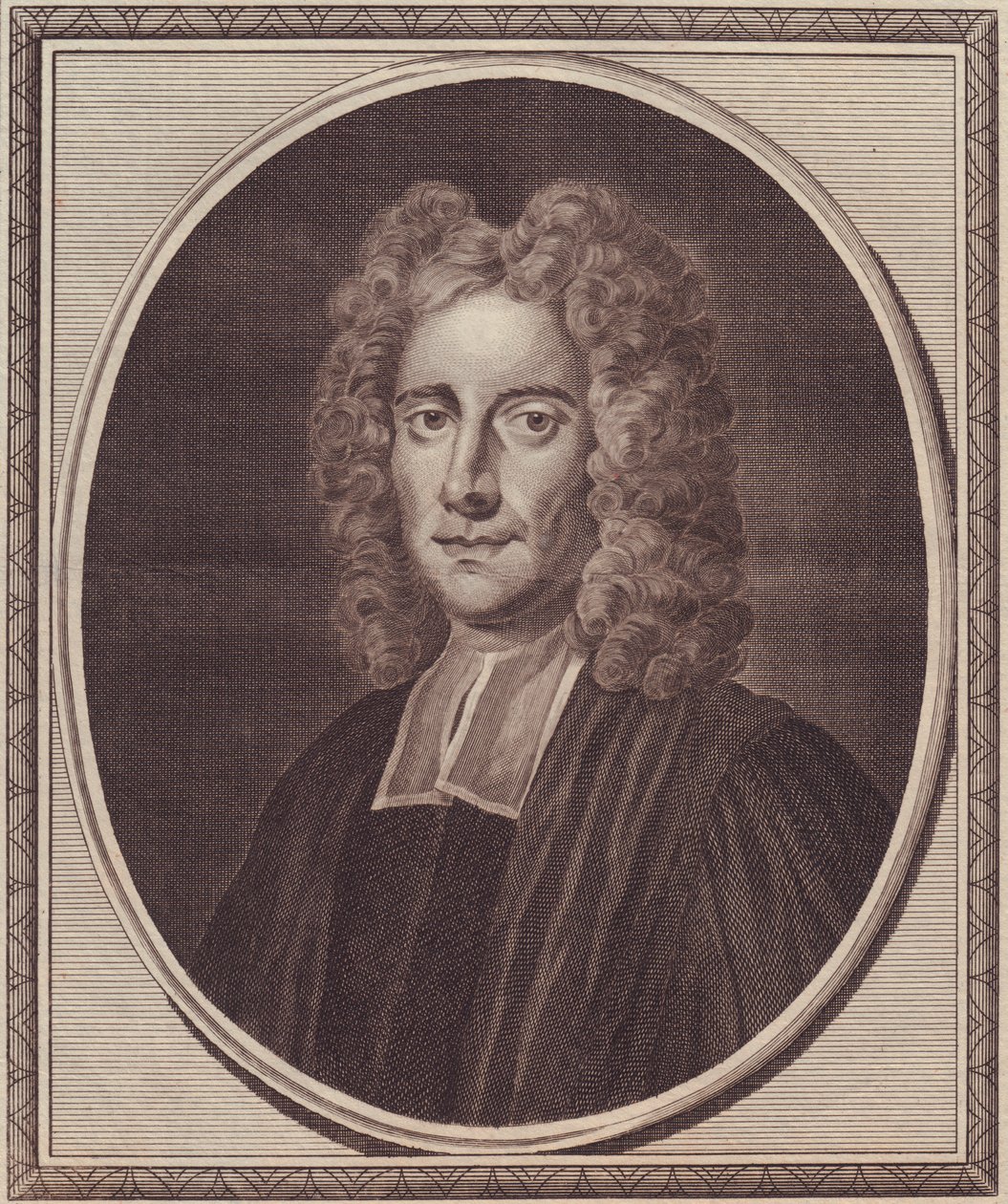 Retrato del filósofo inglés Samuel Clarke (1675-1729) de William Walcutt