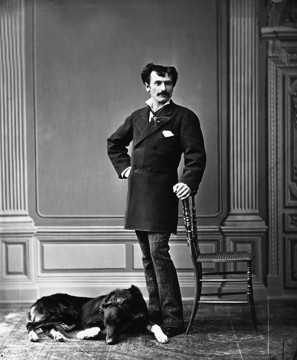 Retrato de un joven elegante de Henry Charles Fehr