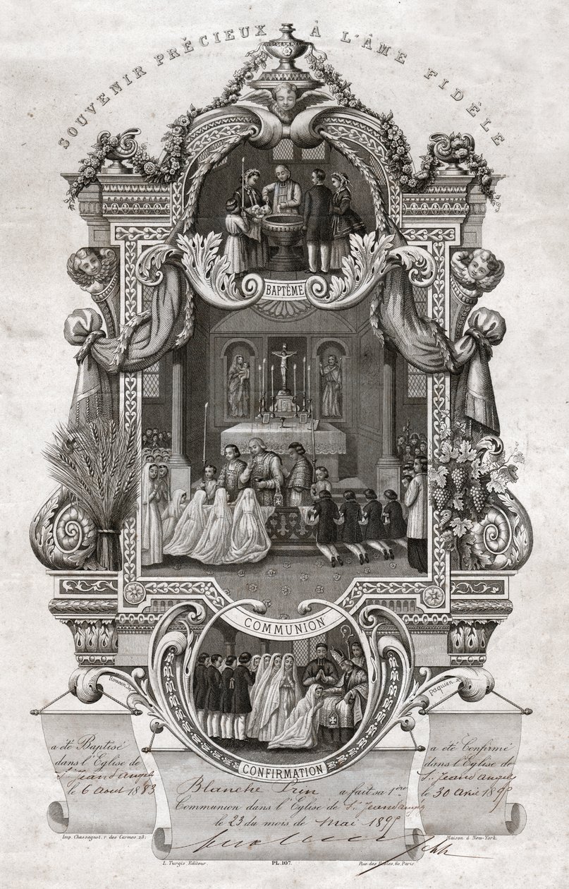 Sacramentos en la Iglesia Católica de . .