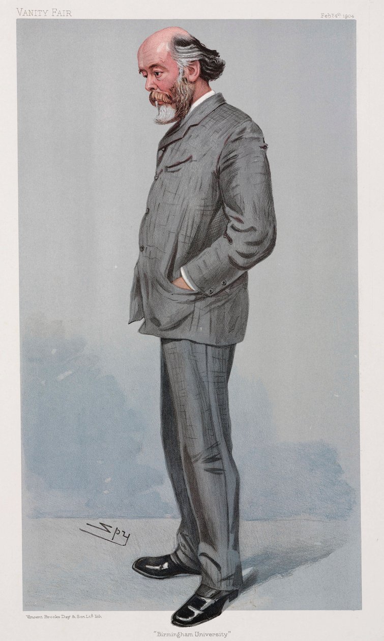 Sir Oliver Lodge, físico inglés de Henry Charles Fehr