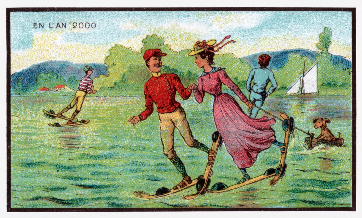 Patines de agua, c.1910 de . .