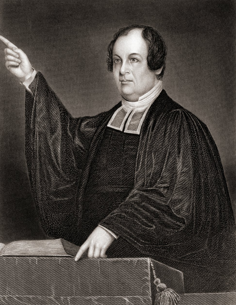 William Buell Sprague, retrato. W.B. Sprague. de . .