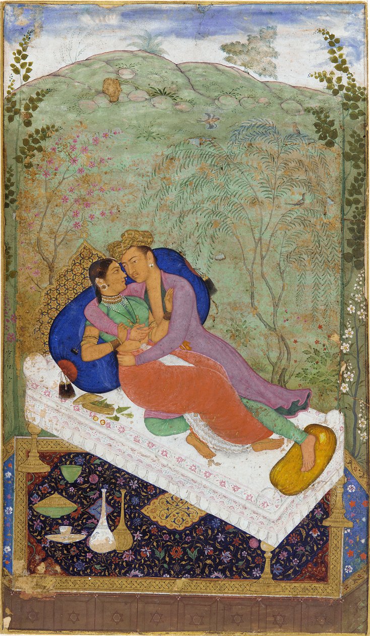 Amantes, c1597 de   Manohar