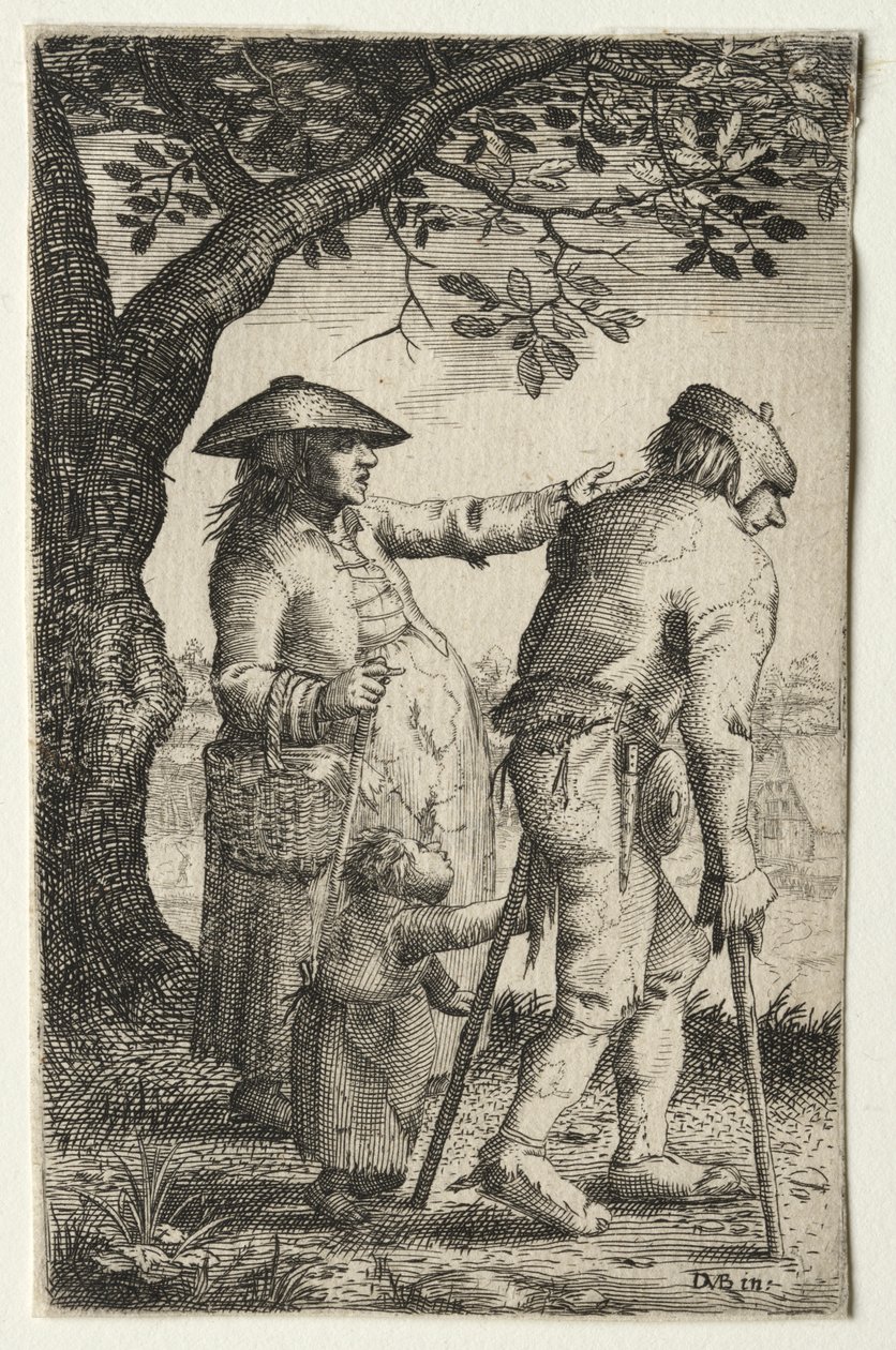 Peasant Family de after David Vinckboons
