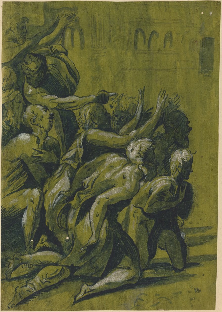Nueve figuras de after Giuseppe Nicolo Vicentino