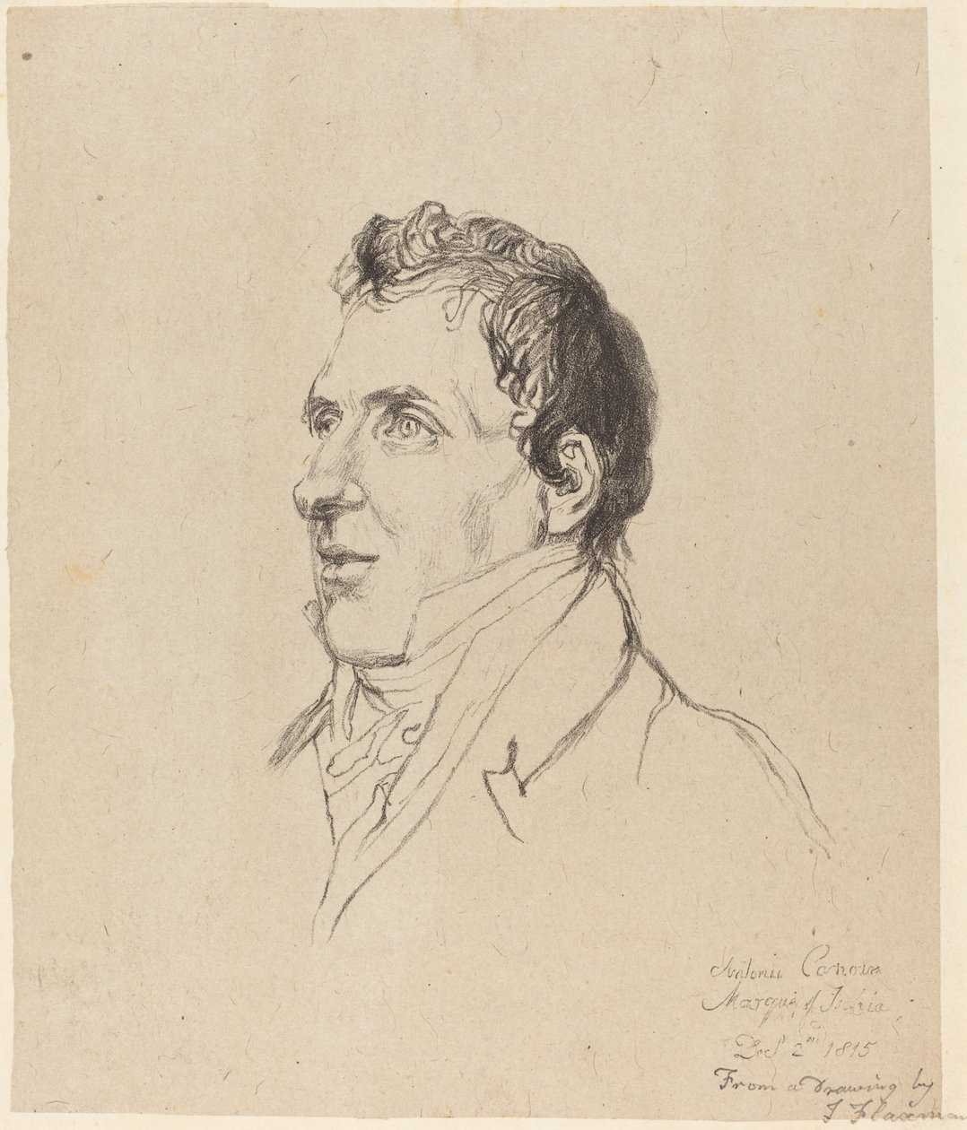 Antonio Canova de after John Flaxman