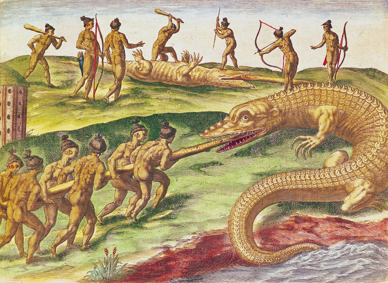 Cazando cocodrilos, de 