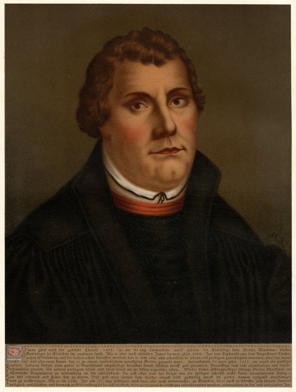 Martín Lutero de after Lucas Cranach the Elder