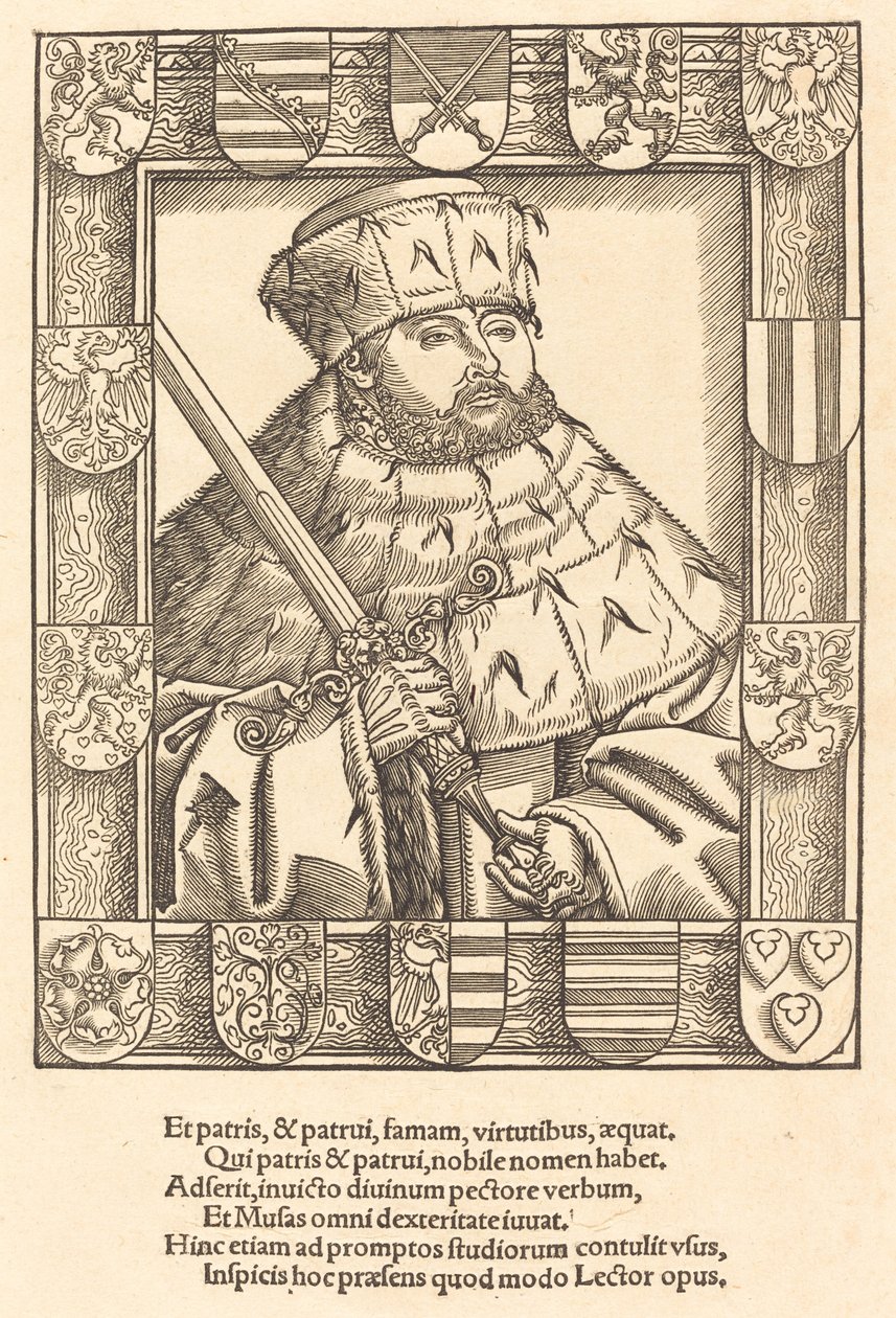 Juan Federico el Magnánimo, en Vestiduras Electorales de after Lucas Cranach the Younger