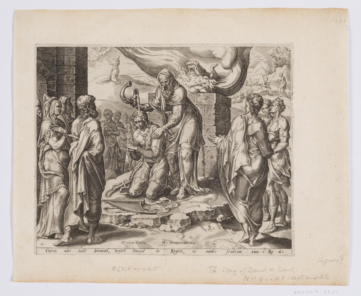 Samuel Ungiendo a David de after Maarten van Heemskerck