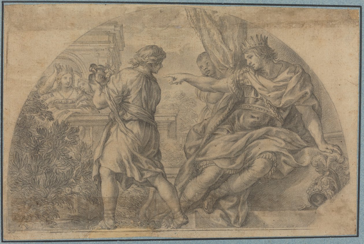 Masinisa y Sofonisba de after Pietro da Cortona