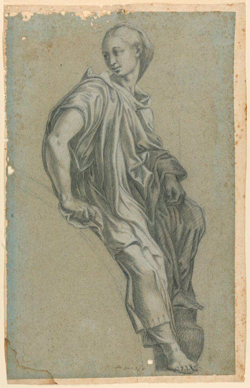 La Sibila Frigia del fresco de Rafael en Santa Maria della Pace de after Raphael