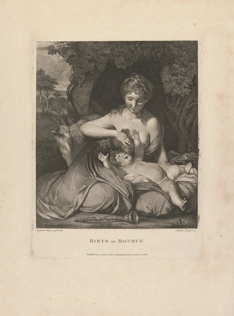 Nacimiento de Baco de after Sir Joshua Reynolds