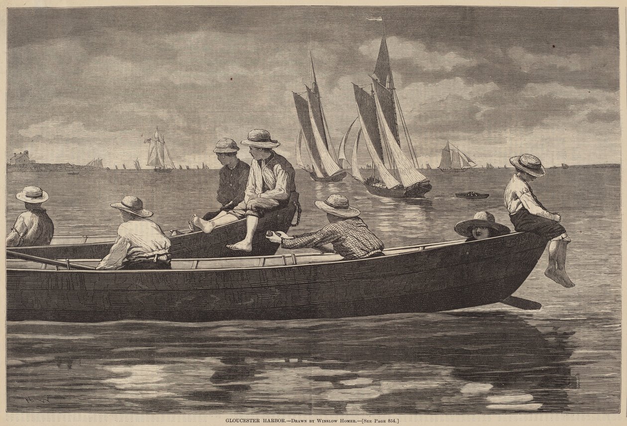 Puerto de Gloucester de Winslow Homer