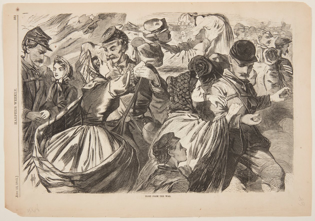 De vuelta de la guerra de after Winslow Homer