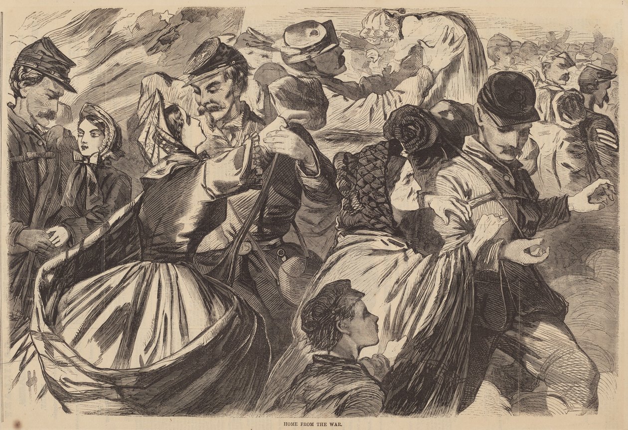 De vuelta de la guerra de after Winslow Homer