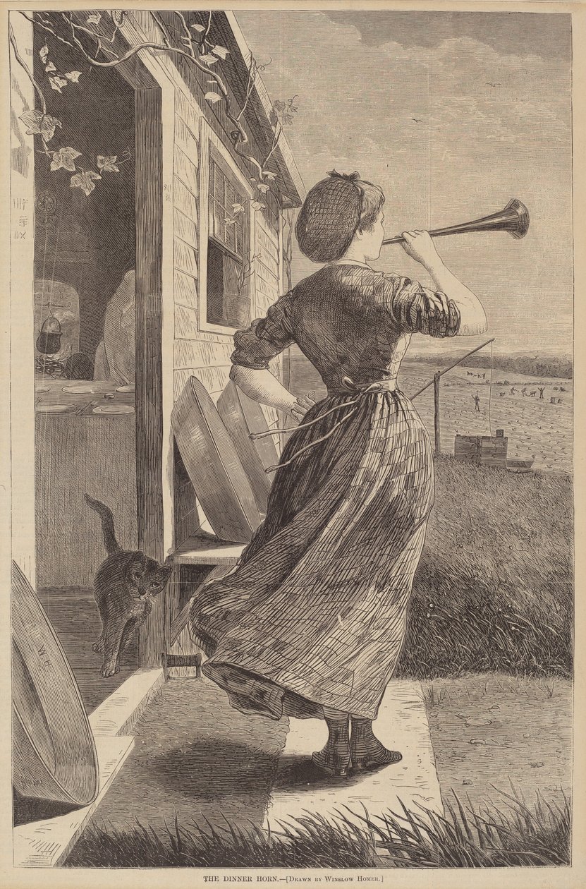 El cuerno de la cena de Winslow Homer