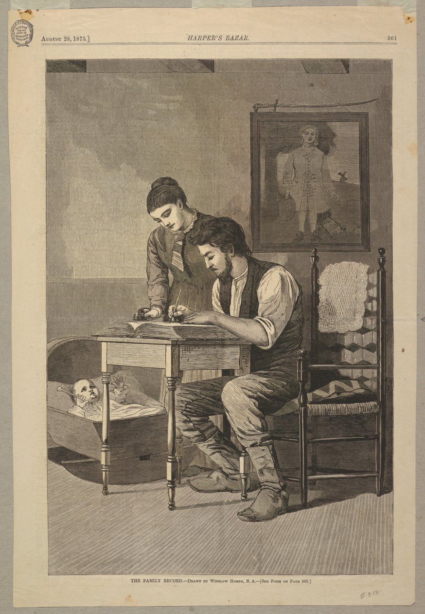 El registro familiar de Winslow Homer