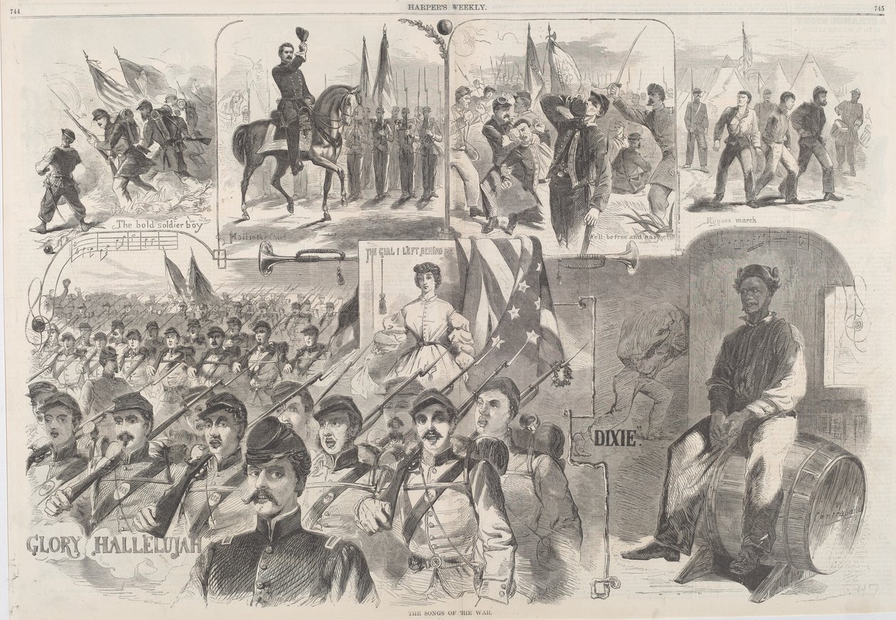 Las canciones de la guerra de Winslow Homer