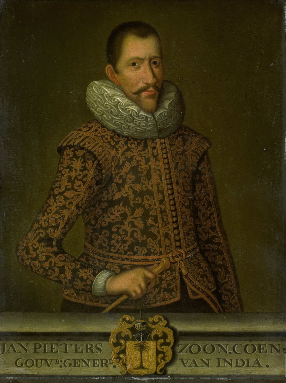 Retrato de Jan Pietersz Coen, Gobernador General de las Indias Orientales Holandesas de anonymous (copy after)
