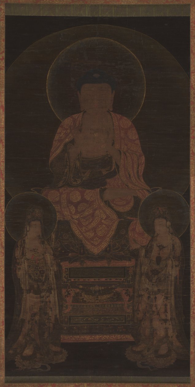 Tríada Amitabha de anonymous 