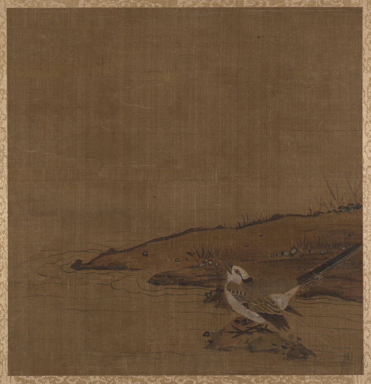 Pájaro cerca del agua (del Álbum de estudios de artistas modernos, nº 62) de anonymous 