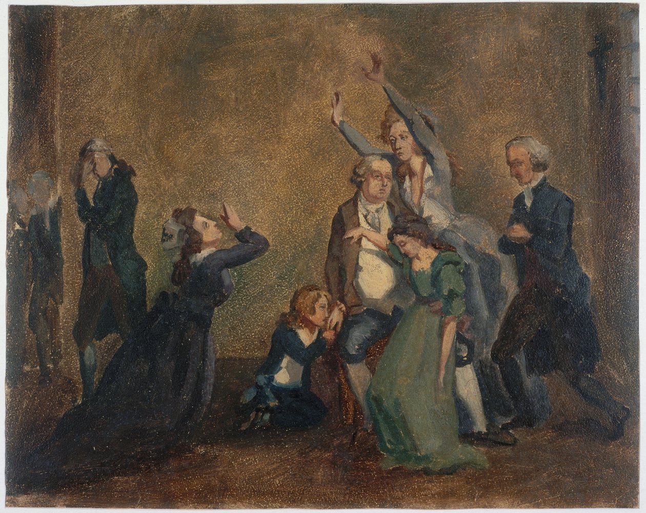 Francés: despedida de Luis XVI a su familia, 20 de enero de 1793. de anonymous 