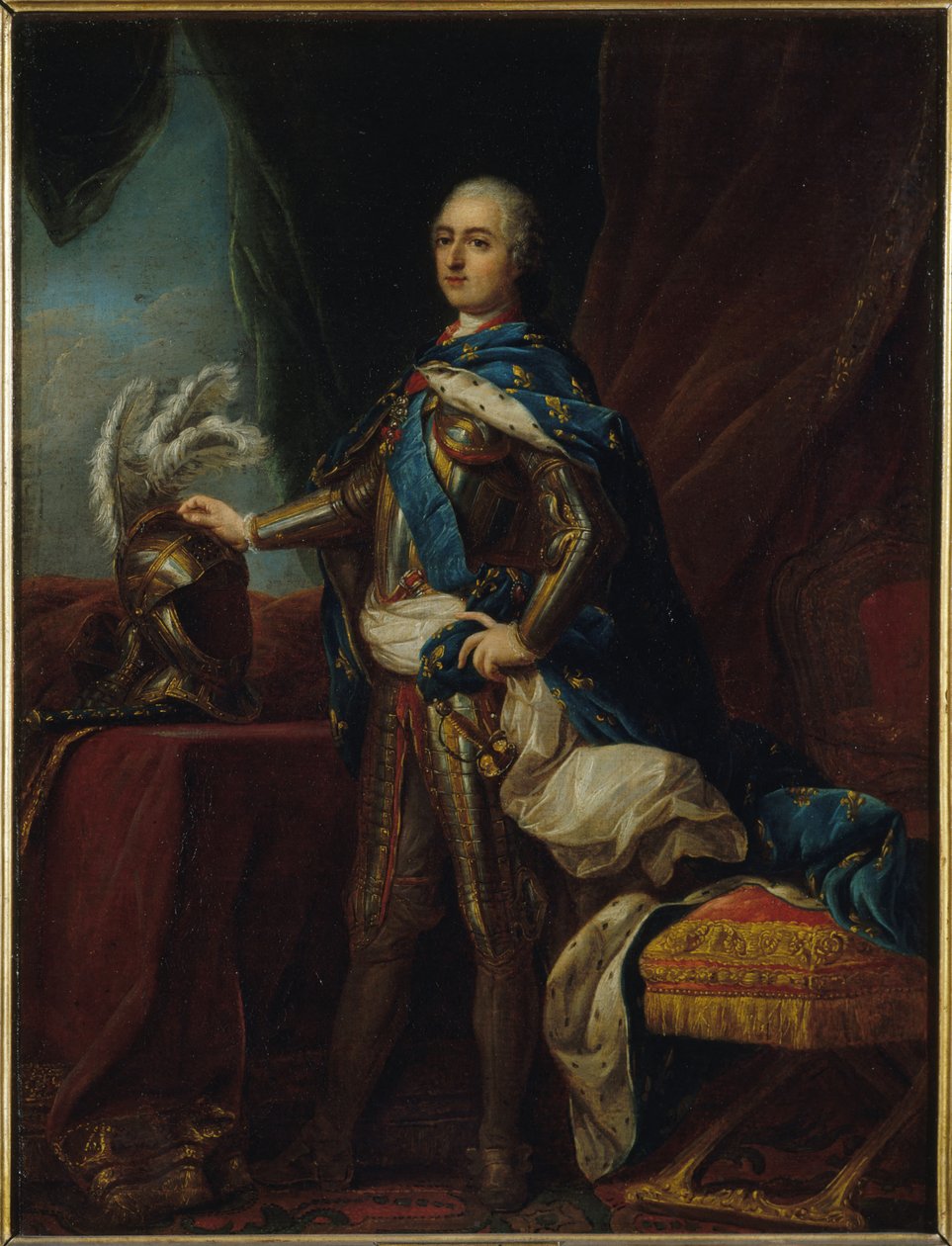 Francés: Portrait de Louis XV de anonymous 