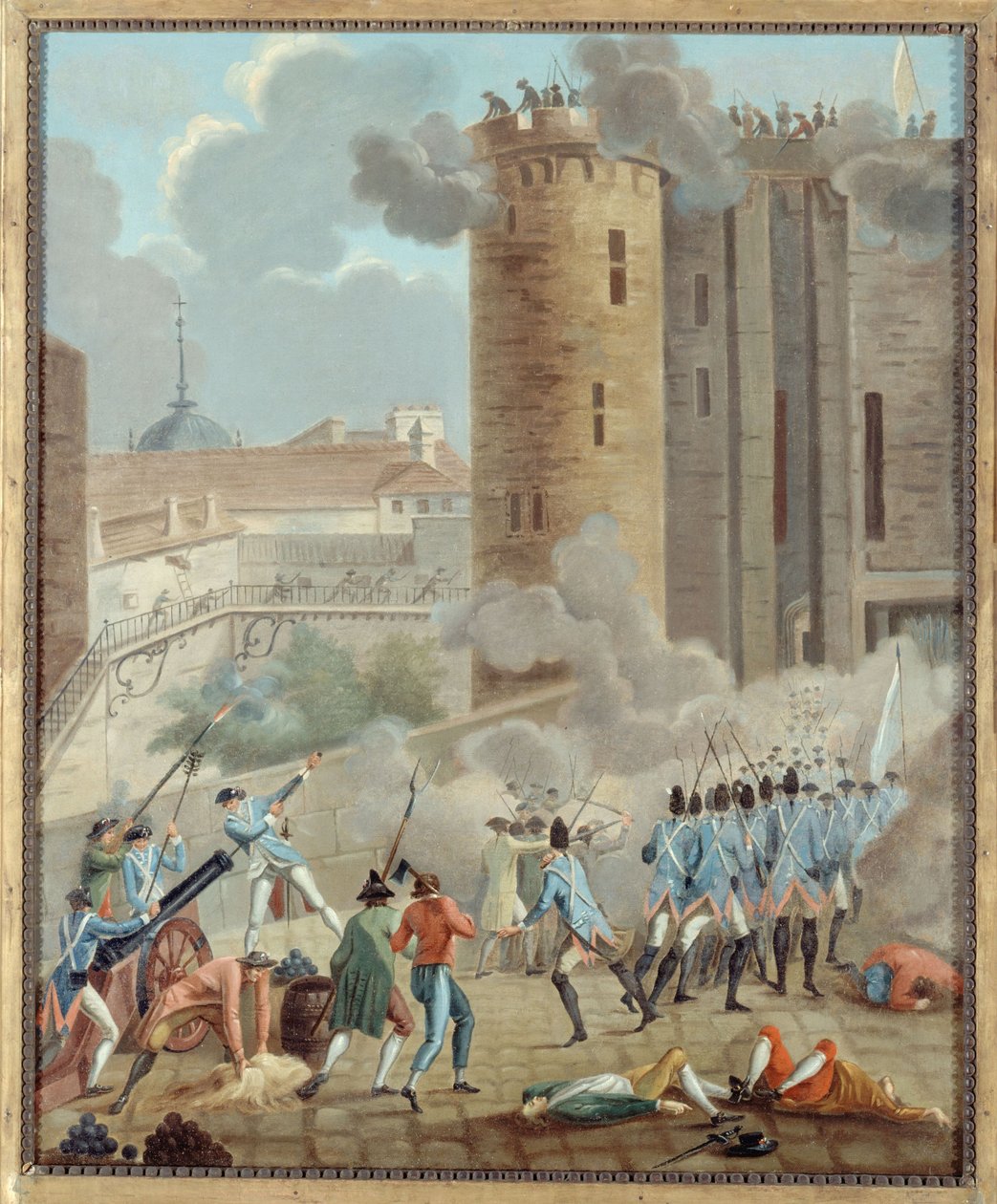 Francés: Prise de la Bastille, 14 de julio de 1789 (P742) de anonymous 