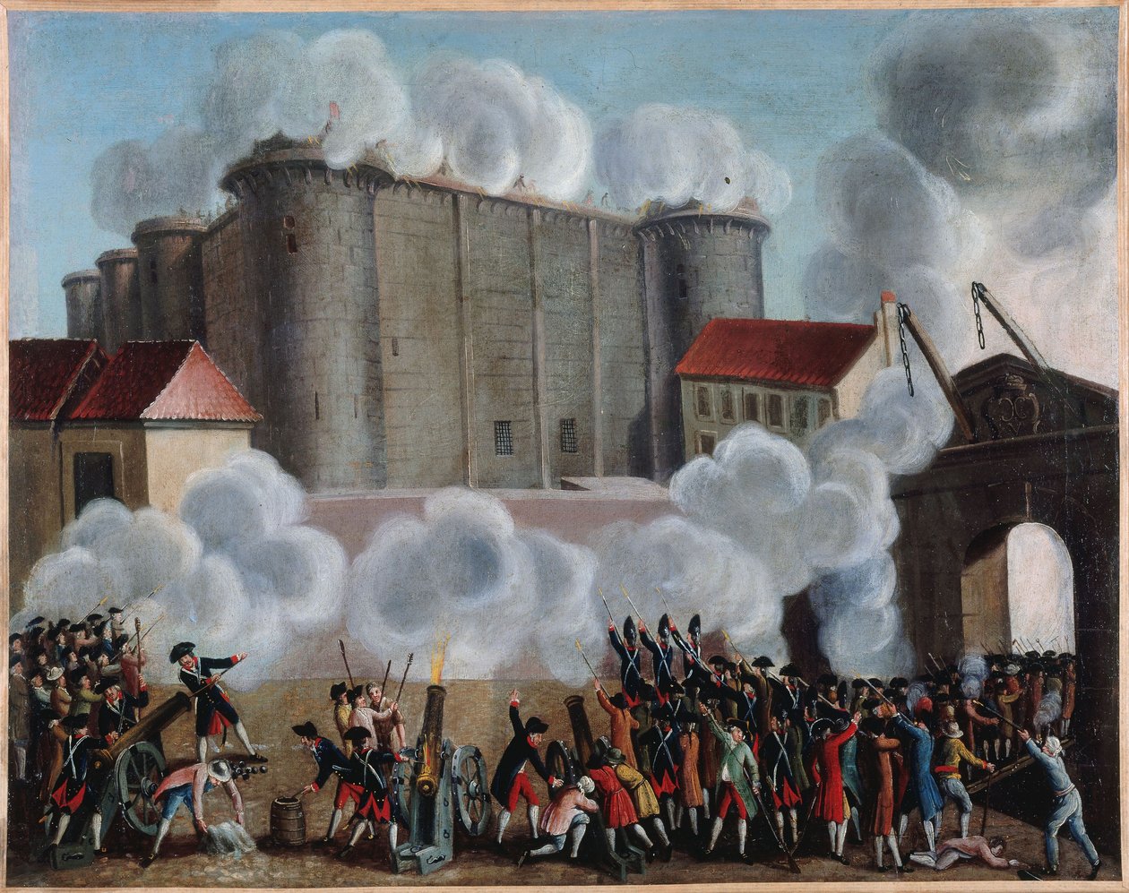 Francés: Prise de la Bastille, 14 de julio de 1789 (P804) de anonymous 
