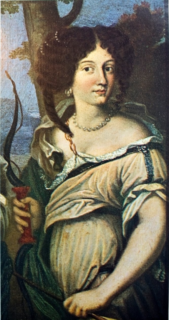 En francés:  Triple portrait de femmes, anciennement dit "Les Nièces de Mazarin" Triple retrato de mujeres, antiguamente conocido como "Las sobrinas del cardenal Mazarino" de anonymous 