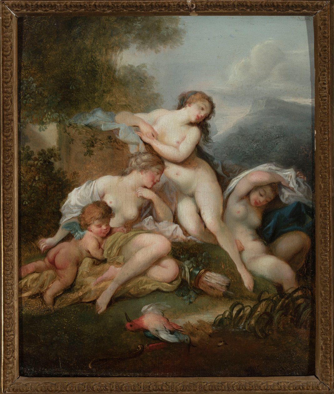 Polaco:  Diana i nimfy (Kąpiel Diany) Diana y las ninfas (Baño de Diana) de anonymous 