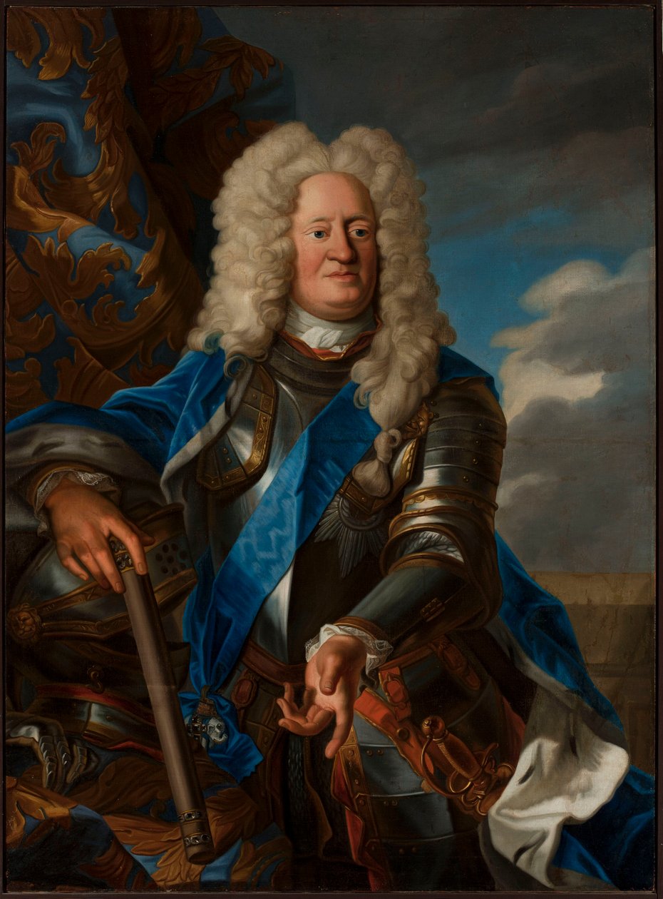 Retrato de Augusto Guillermo de Brunswick de anonymous 