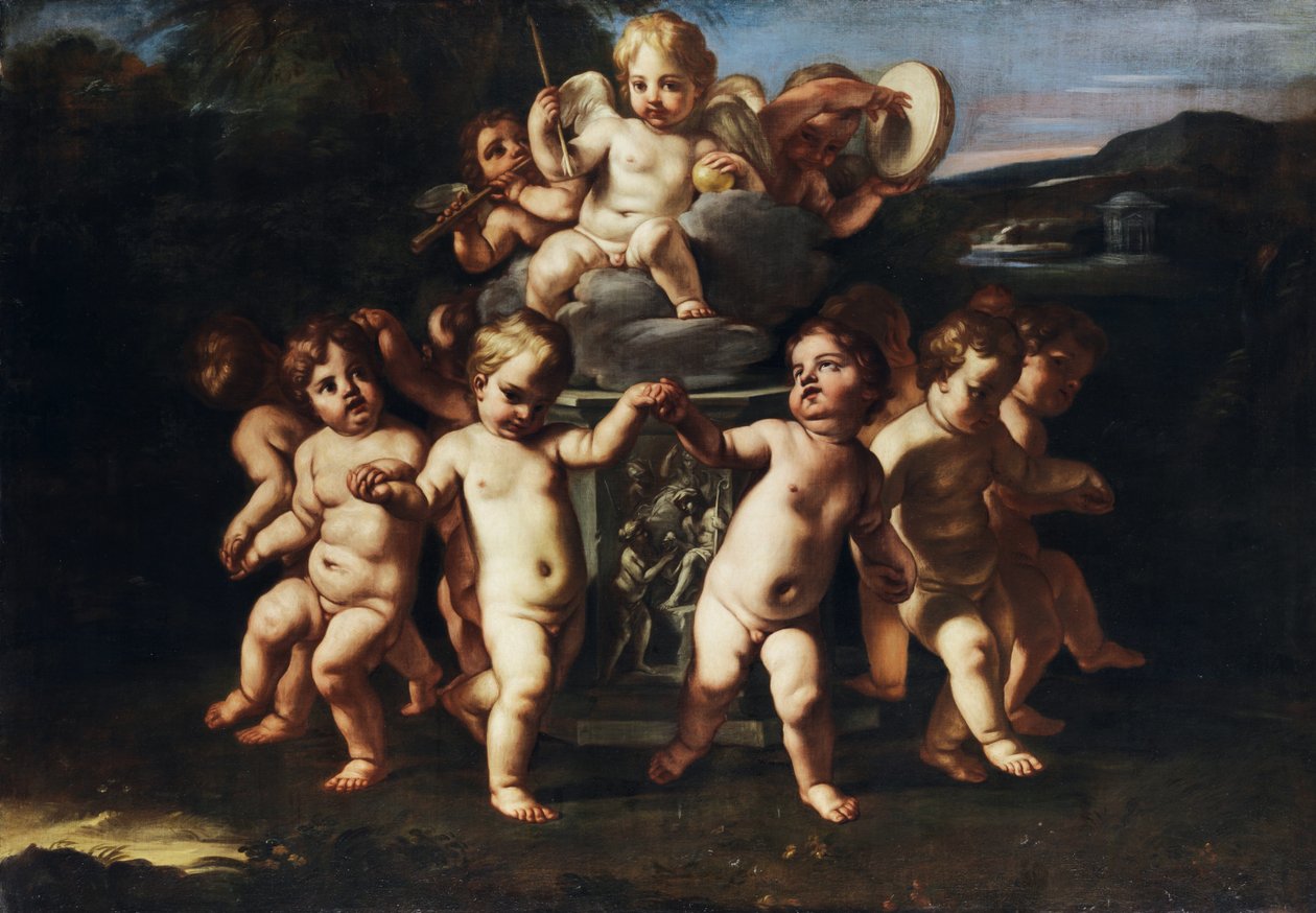 El triunfo de Amor de attributed to Carlo Cignani