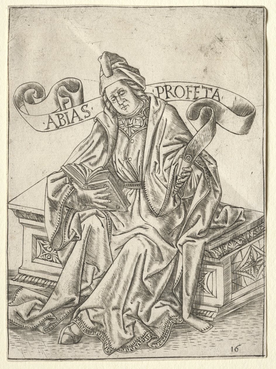 Los profetas: Abdías de attributed to Baccio Baldini