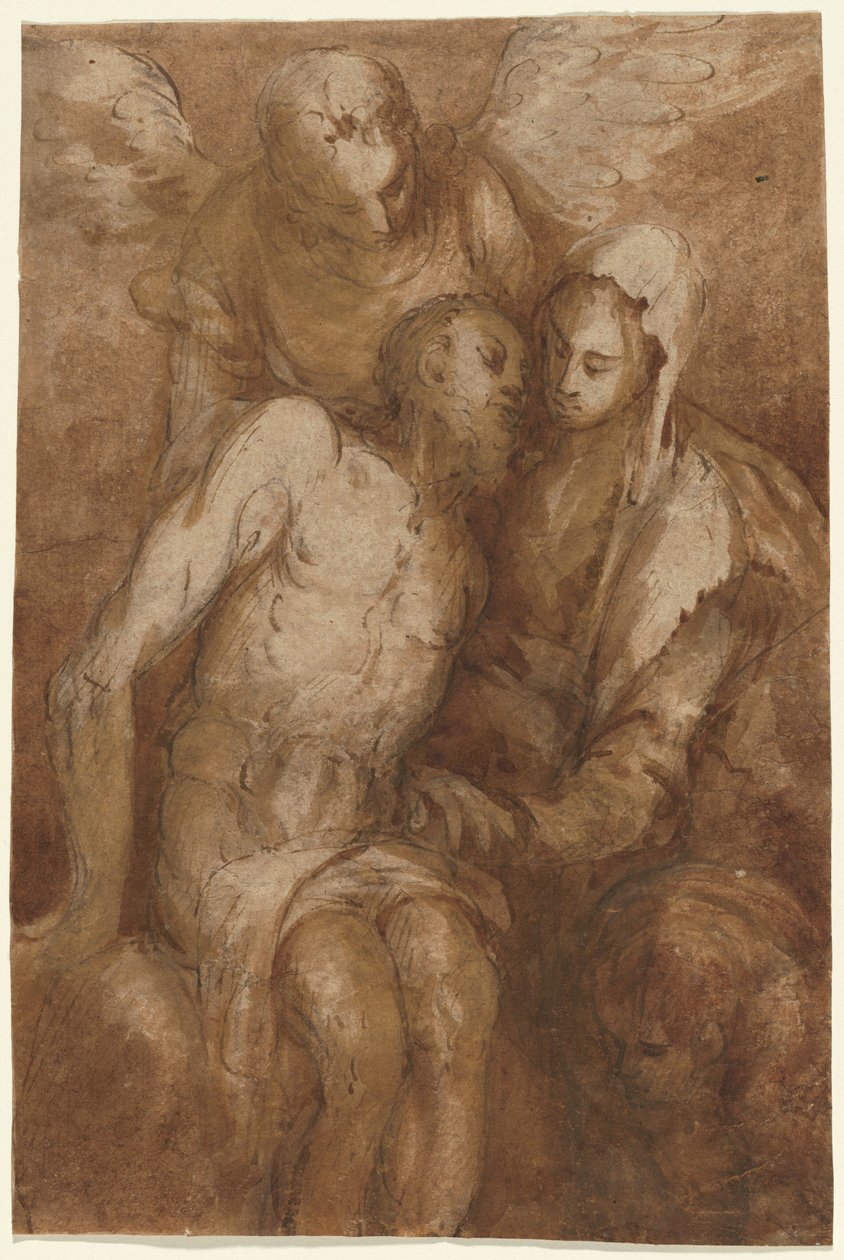 Piedad de attributed to El Greco