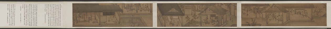Sericulture (The Process of Making Silk) de attributed to Liang Kai