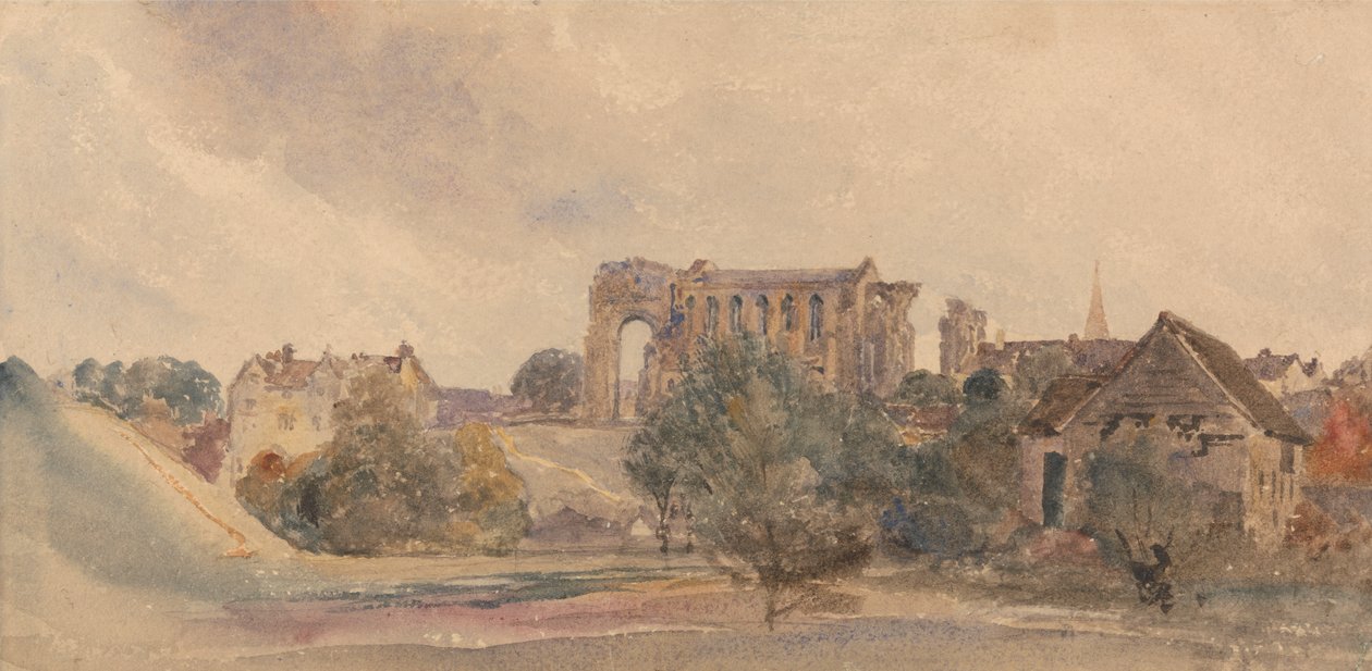 Abadía de Malmesbury de attributed to Peter DeWint
