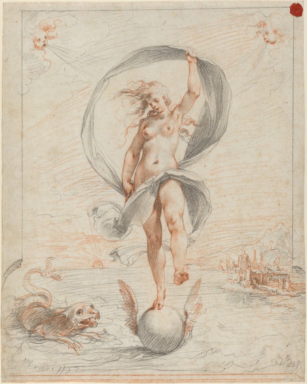 Figura Alegórica de called Cavaliere d