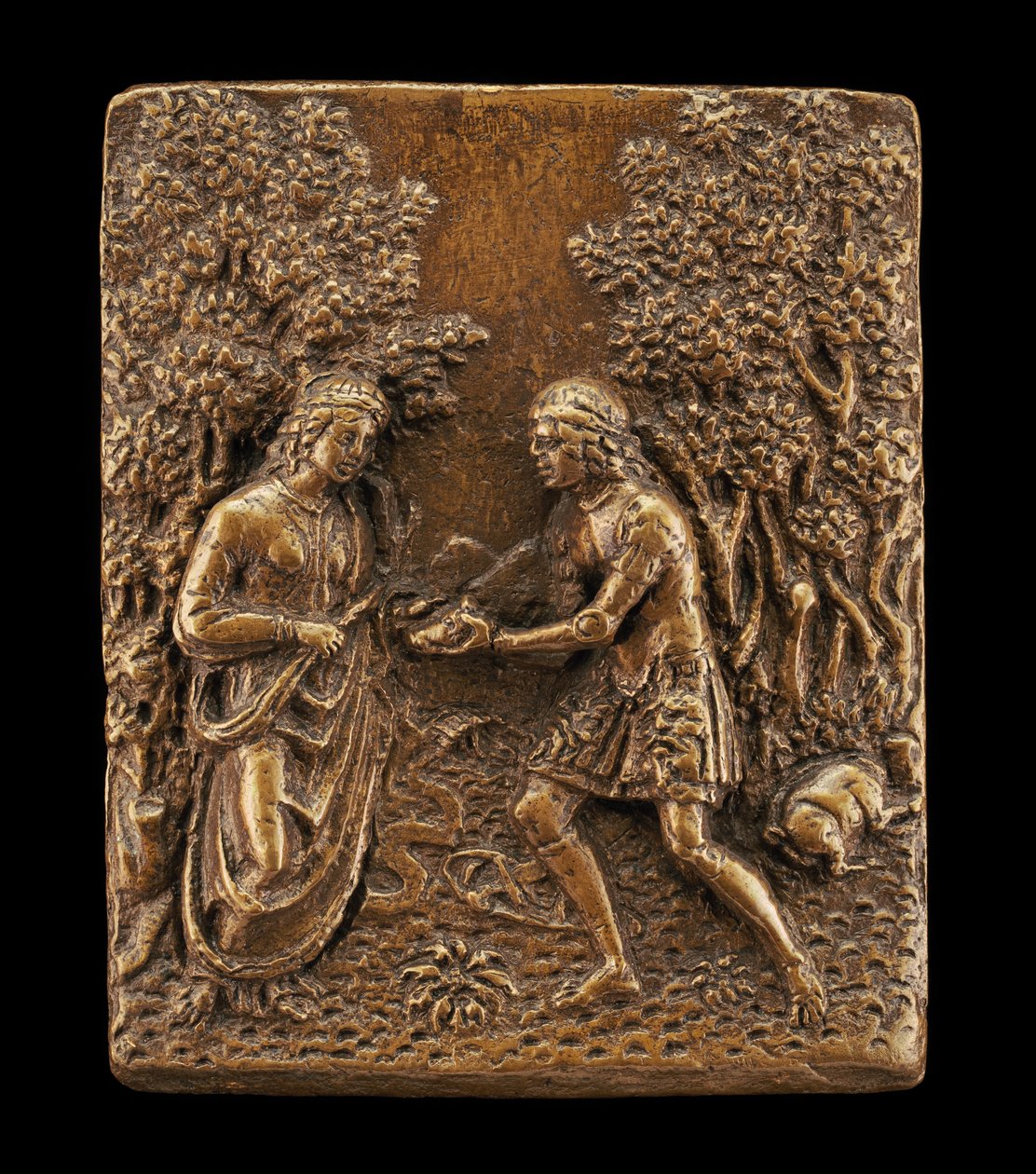 Meleagro Presentando la Cabeza del Jabalí a Atalanta de called Riccio Andrea Briosco