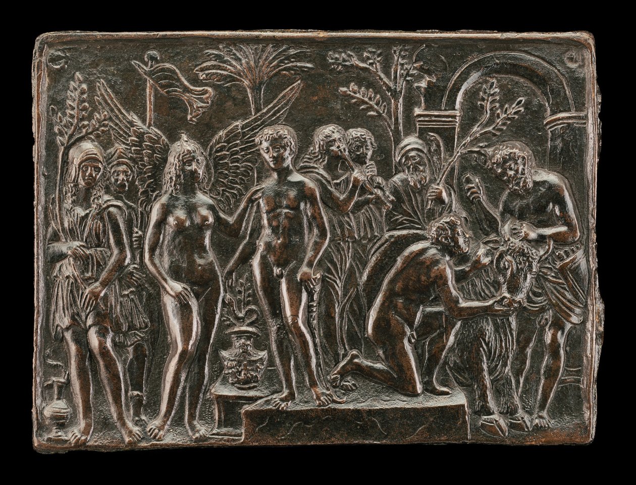 El triunfo de un héroe de called Riccio Andrea Briosco