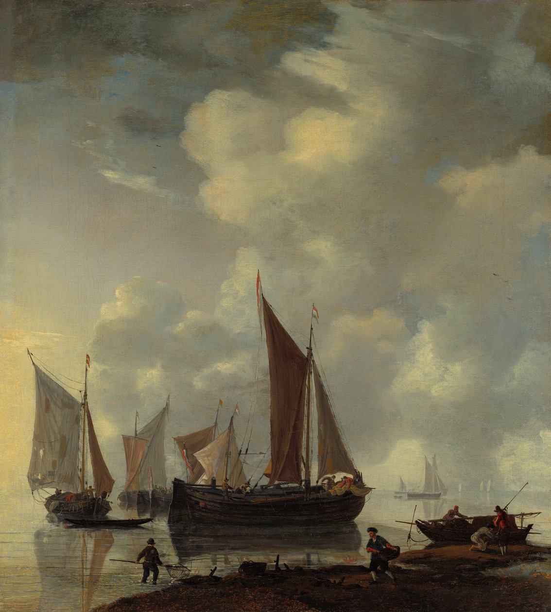Escena costera de called Zeeman Reinier Nooms