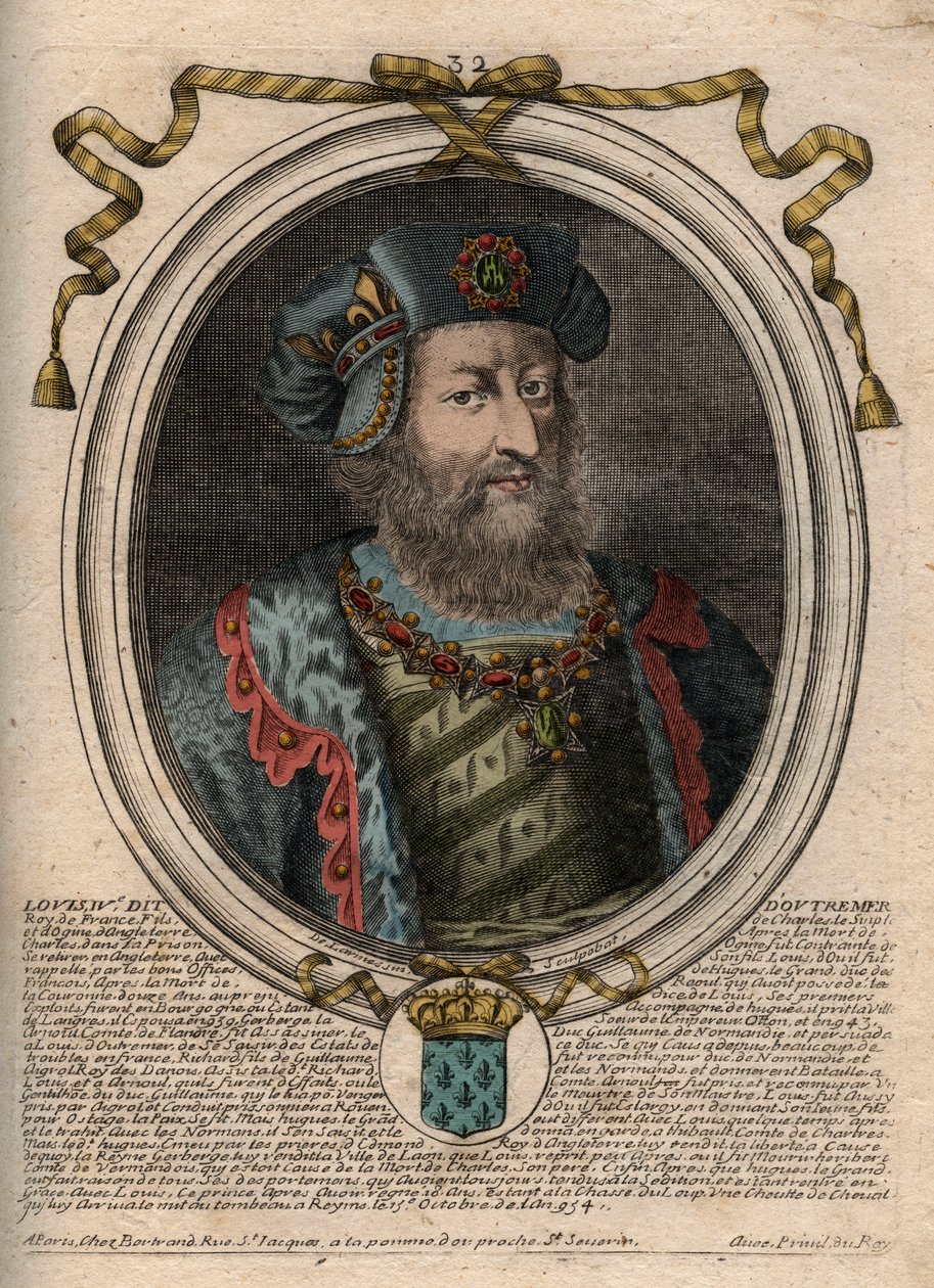 Retrato de Luis IV de Ultramar (d