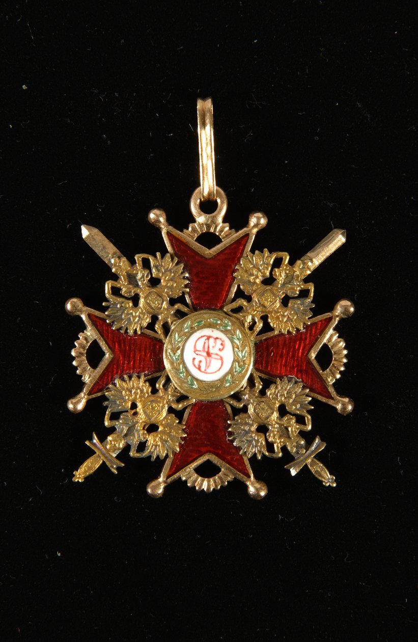 La Insignia de la Orden de San Estanislao, Tercera Clase de decorations and medals Orders