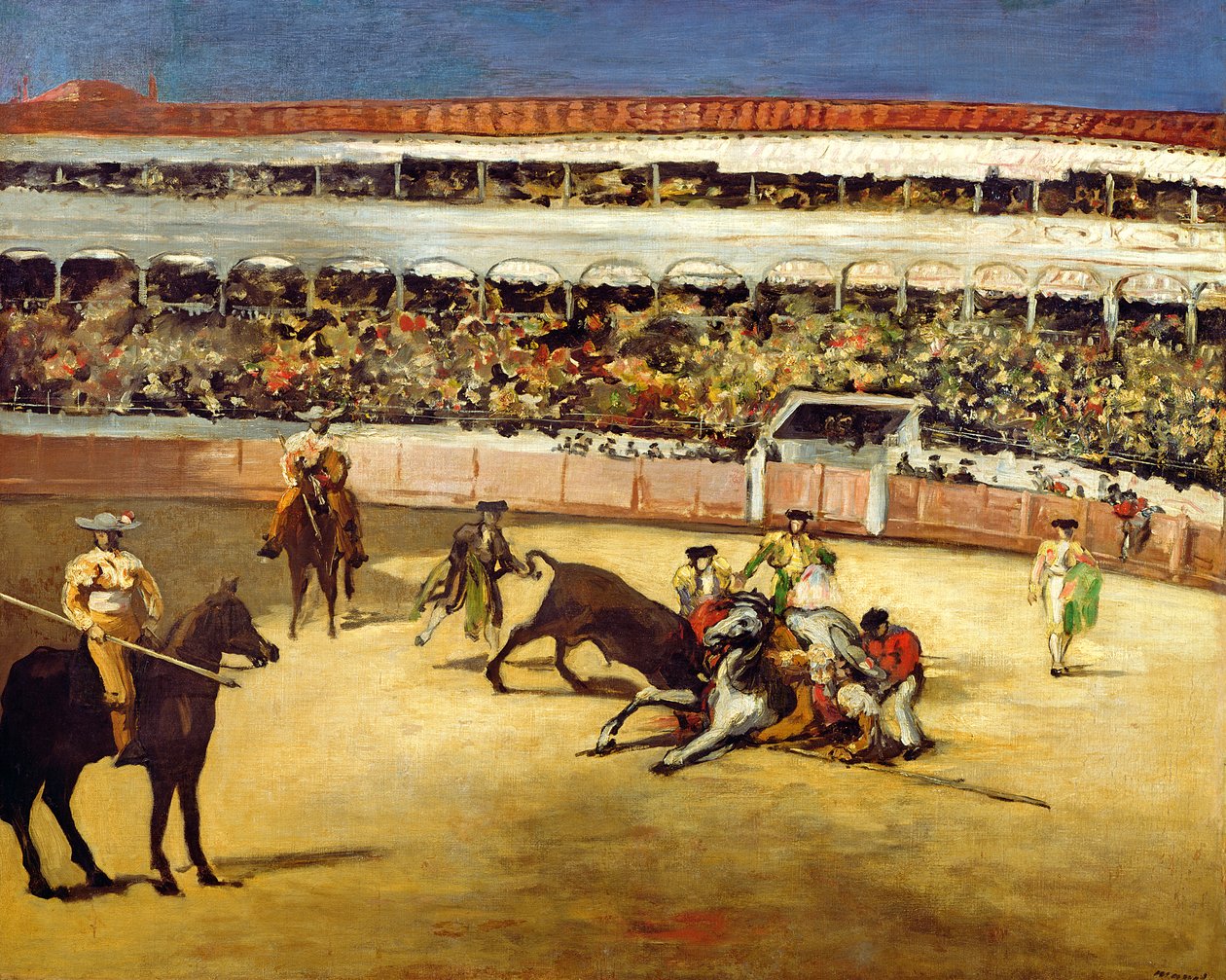Corrida de toros, 1865 de Édouard Manet