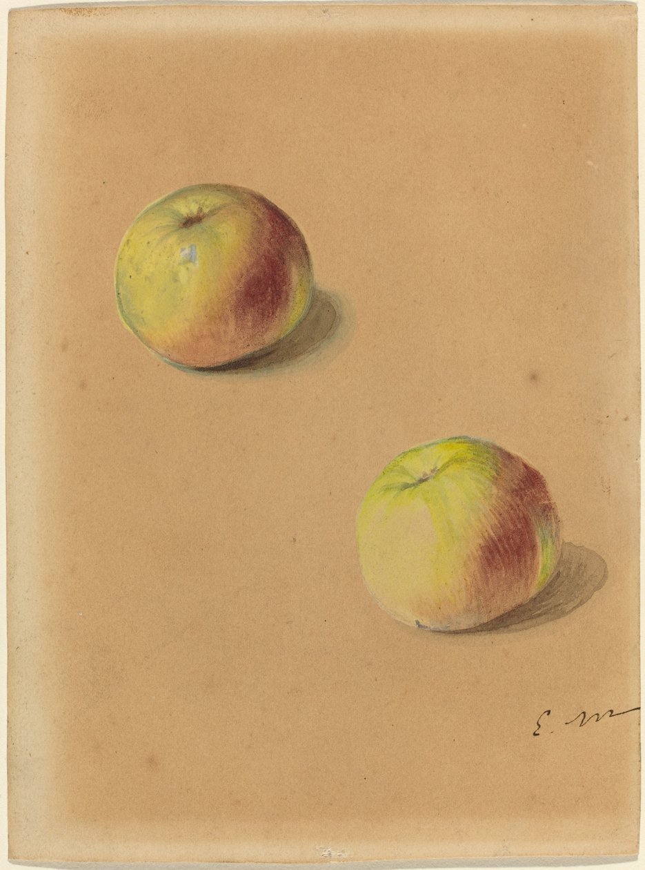 Dos Manzanas de Édouard Manet
